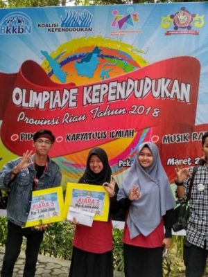 Wakili Kab. Bengkalis, Kader PIKM STAIN Bengkalis Juara II LKTI Kegiatan BKKBN Riau